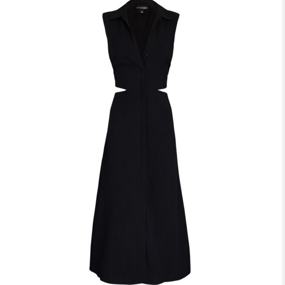 Intermix Hazel Cutout Midi Dress Size 10